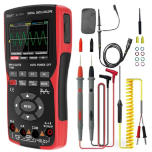 BSIDE ZT702S Digital Multimeter, Oscilloscope, Auto True RMS, Transistor Probe Meter, 48M/s 10MHz PC Waveform, 2.8inch LCD Screen