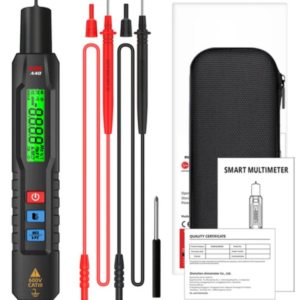BSIDE A40 Intelligent Digital Multimeter, Infrared Temperature-testing, Non-Contact Electric Volt Pen, AC DC Dual Mode Thermometer, NCV VFC Alarm, Liv