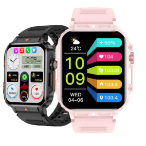 L81 1.95inch HD Screen bluetooth Call Heart Rate Blood Pressure Blood Oxygen Monitor Sleep Monitoring Women’s Health Respiratory Training Multi-s