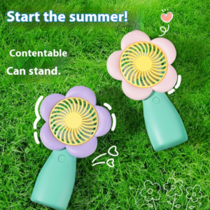 2024 New Boutique Student Portable Handheld Charging Small Fan Mini Desktop USB Fan