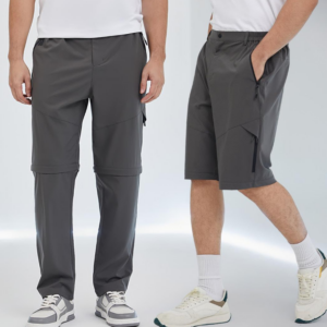 Youpin outdoor leisure moisture-absorbing, quick-drying, breathable and wear-resistant one-pants, two-wear long shorts, detachable