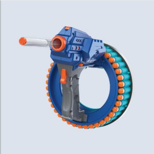 Youpin Electric soft bullet gun shaped ring launcher (40 rounds of soft bullets)