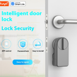 Tuya smart door lock smart home equipment home bedroom living room punch-free password lock wireless smart door lock