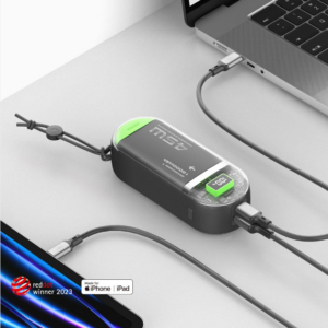 Xiaomi youpin GaN 45W power bank comes with Type-c and Apple MFi certified data cable 15000mAh