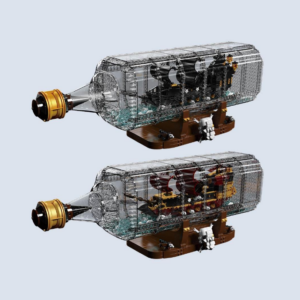 Xiaomi Youpin Queen Anne’s Revenge Drift bottle model DIY assembly building blocks [2488 pieces]