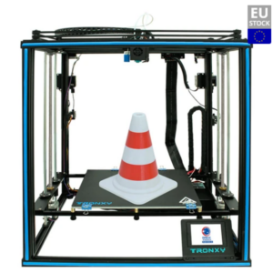 TRONXY X5SA-2E 24V 3D Printer 330 330 400mm Dual Titan Extruders Ultra-Silent Driver CoreXY Structure Dual Color Printing Auto Leveling