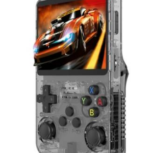 R36S Handheld Game Console, 3.5-inch IPS Screen, 32GB Linux System, 11 Emulator, 64GB TF Card