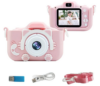 Moniss Children’s Digital Camera 20MP 1080P HD Video Camcorder Camera Cute Rechargeable Camera with 1.9 Inch Screen and 32GB Memory Card Support
