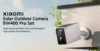 Global Version Xiaomi Solar Outdoor Camera BW 400 Pro Set