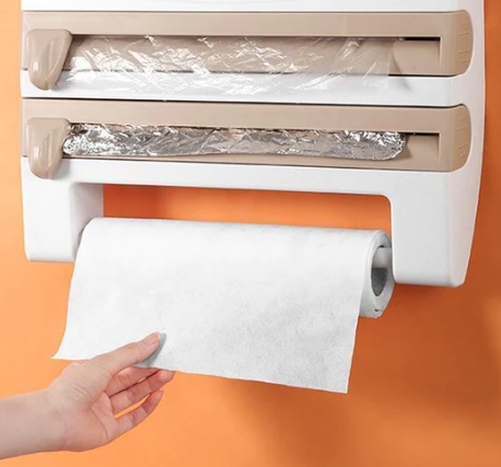 New Year Hot Sale-30% OFF Multifunction Film Storage Rack(Nail free)