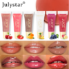 Julystar Beauty Natural Long Lasting Moisturizing Mirror Lip Oil Water Fruit Flavor Doodle Lip Moisturizing Hydrating Lip Glow Lip Balm