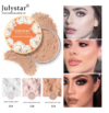 Julystar concealer loose powder light nude cultivation matte powder waterproof anti-sweat non-removal fixing powder color makeup