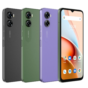 UMIDIGI G3 4GB RAM 64GB ROM 13MP Dual Camera 5150mAh 6.52 inch Android 13 Face Unlock Helio A22 Quad Core 4G Smartphone – Black EU Version