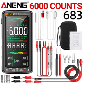 ANENG 683 Smart Multimeter High-end Touch 6000 Counts Multimetro Test Rechargeable Multitester AC/DC Voltage Tester Current Tool – 683