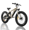 HIIMIWAY 48V 20AH Electric Bike Removable Battery 26″×4.8″ Fat Tire Mountain Electric Bike for Adults Electric ebike