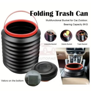 Portable Car Trash Bin – Foldable
