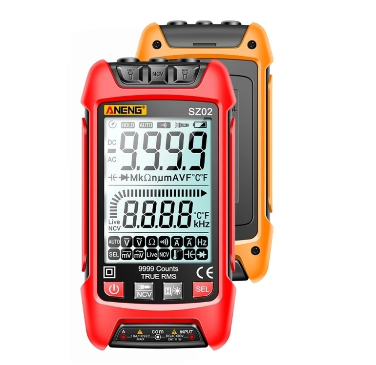 ANENG SZ02 9000 Counts Auto Range True RMS Digital Multimeter High Precision Resistance Frequency Capacitor Tester