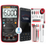 ANENG AN9002 Bluetooth Digital Multimeter 6000 Counts Professional MultimetroTrue RMS AC/DC Current Voltage Tester Auto-Range-General Model