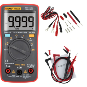 ANENG AN8008 True RMS Wave Output Digital Multimeter AC DC Current Volt Resistance Frequency Capacitance Test
