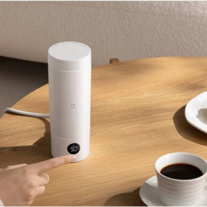 New Xiaomi Mijia Smart Portable Electric Heating Cup 2 Temperature LED Thermos 316 Stainless Steel Boiling Cup Kettle For Travel