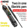 ANENG A3005D 2In1 Multimeter Test Pen with VA Color Display Auto Shutdown Non-Contact Line Wiring Detection NCV Induction Technology High Portability