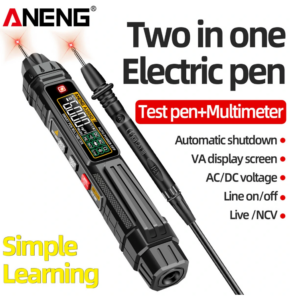 ANENG A3005D 2In1 Multimeter Test Pen with VA Color Display Auto Shutdown Non-Contact Line Wiring Detection NCV Induction Technology High Portability