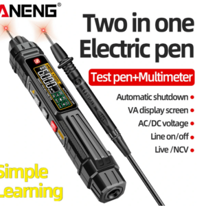 ANENG A3005D 2In1 Multimeter Test Pen with VA Color Display Auto Shutdown Non-Contact Line Wiring Detection NCV Induction Technology High Portability