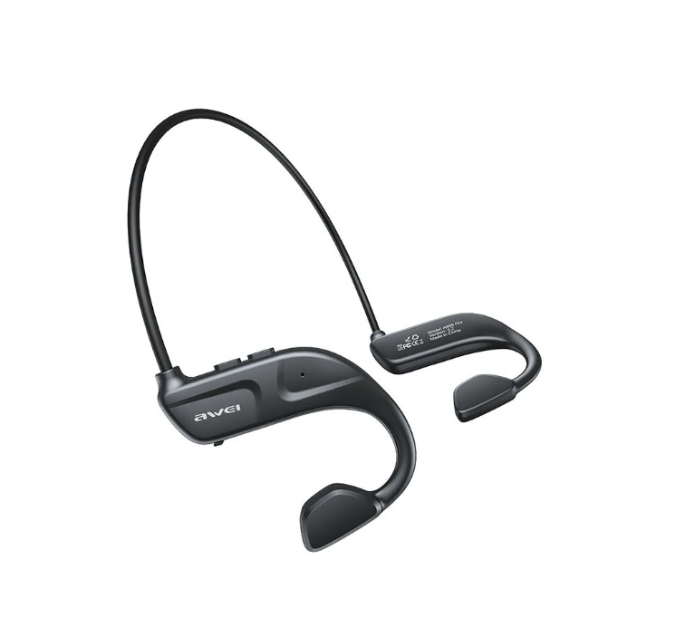AWEI A889Pro Air Conduction Earbuds bluetooth 5.2 Earphone HiFi Stereo Sport Wireless Earhooks Headphones with Mic
