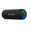 Awei KA8 Wireless bluetooth 5.3 Speaker Portable Speaker 360° Surround Stereo Deep Bass RGB Light TWS 2000mAh Outdoors Wireless Speaker – Black