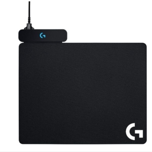 Logitech G Powerplay Wireless Charging Mouse Pad, Fabric or Hard Surface, Compatible with G502, G703, PRO, and G903 wireless mice