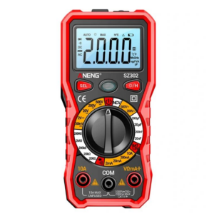 ANENG SZ302 Digital Multimeter AC/DC Votage Current Automatic Tester NCV Detector Resistance Ohm Ammeter Capacitance Meter