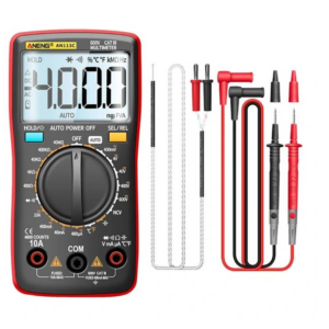 ANENG AN113C Intelligent Auto Measure Digital Multimeter 4000 Counts True RMS LCD Digital Multimeter Portable AC DC Tester Volt Voltmeter Ammeter Ohm
