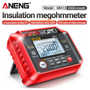 ANENG MH13 Megohmmeter Ohm Tester Digital Multimeter Megometro Insulation Earth High Voltage Resistance Meter Tester ToolS