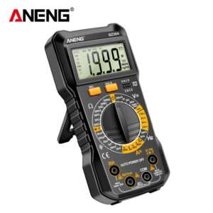 ANENG SZ304 Digital Multimeter, Durable ABS Body, Accurate Measurement of Voltage Current Resistance Capacitance Frequency with Diode Data Retention &