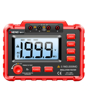 ANENG MH11 Insulation Earth Resistance Tester Digital Ground Resistance Meter Ohm Voltage Tester Megohmmeter
