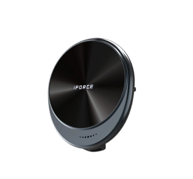 iFORCE M1 Magnetic Car Wireless Charger Mount Car Mount Holder Magnetic Cordless Charger Charging Bracket Type C Interface