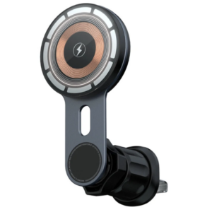 iFORCE M8 Magnetic Car Cordless Charger Mount Air Outlet Car Charger with Atmosphere Lighting 360-Degree Rotation