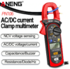 ANENG PN106 4000 Counts Clamp Meter AC/DC Ammeter Voltmeter Electric Tester True RMS Multimeter Clamp Tool for Electrician