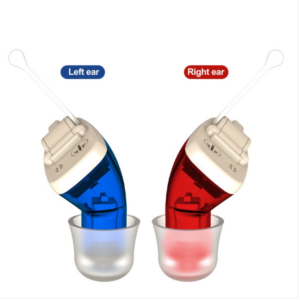 The AN127 Hidden Form in-ear Hearing Aid sound amplifier is suitable for the elderly and the hearing-impaired