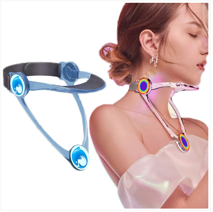 Adult adjustable neck brace home cervical correction brace
