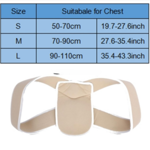Adjustable Upper Back Shoulder Support Posture Corrector Adult corset Spine Back belt Corrects back support