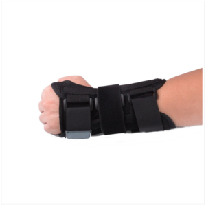 MK-126 Sports wrist guard steel plate Hand brace removable adjustable injured fractures fixed orthopedic wrist strap