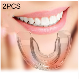 2 per adult buck orthodontic night anti-molar fixed silicone tooth corrector, style: second stage
