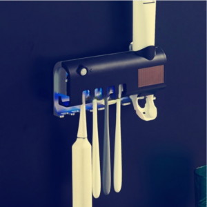 Uv toothbrush sterilizer Wall mounted toothbrush holder for bathroom sterilization