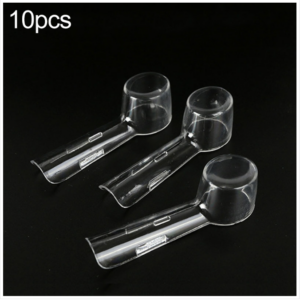 10 per electric replacement toothbrush head transparent dust protection cover