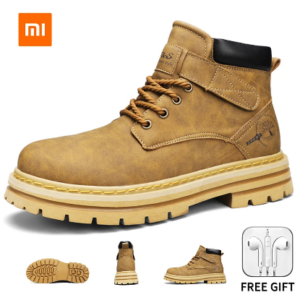 Xiaomi Youpin 2023 Men’s Shoes Winter Snow Boots for Men Retro Ankle Boots Shoes for Men Large Size 39-45