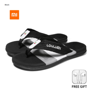 Xiaomi Youpin Summer Men’s Shoes Flip Flops Men Slipper Non-leather Casual Shoes Soft PVC Light Large Sized 39-45