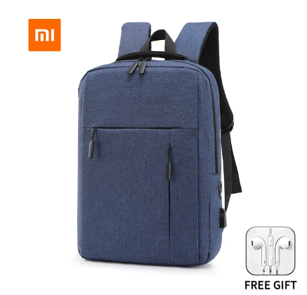 Xiaomi Youpin Business Backpack Mens Bag Laptop Bag for Men Backpack Air Cushion Belt Waterproof Charging Guard Against Theft