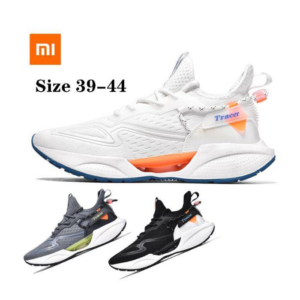 Xiaomi Youpin Men Sneakers Casual Shoes 2022 New Fashion Mesh Breathable Non-slip Shock-absorbing Sports Flying Woven Male Shoes