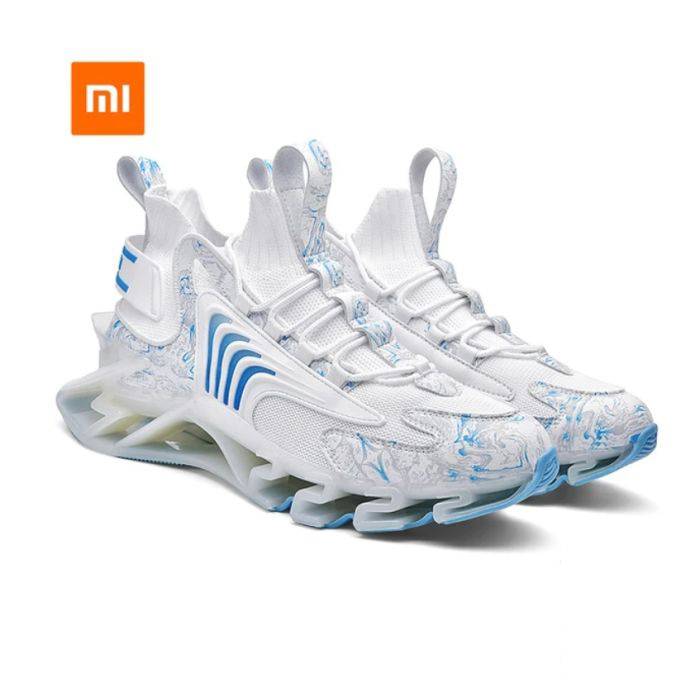Xiaomi Youpin Basketball Casual Sneakers for Men Shoes Large Size 38-46 Fly Weave Soft Non-slip Wear-resisting TPU Shoes for Men